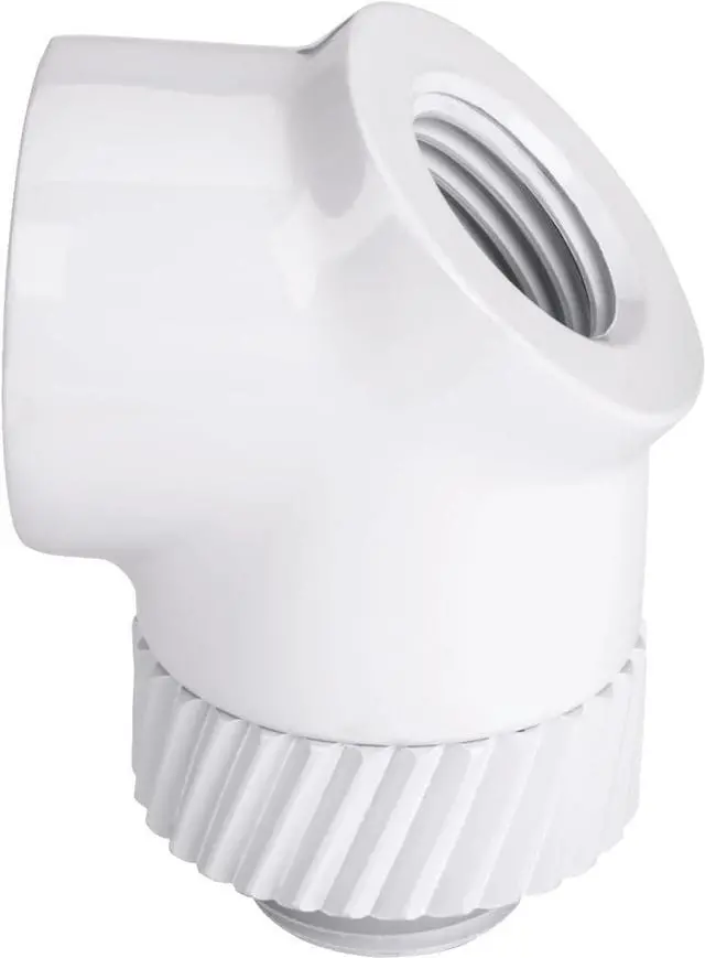Main image of Thermaltake Pacific SF 45 & 90 Degree Adapter White/DIY LCS/Fittings CL-W398-CU00WT-A