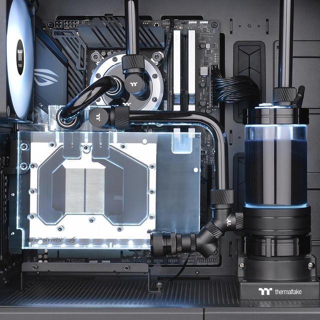 Alt view image 5 of 5 - Thermaltake Pacific SF Hard Tube 16mm OD Compression Matte Black/DIY LCS/Fittings CL-W389-CA16MK-A