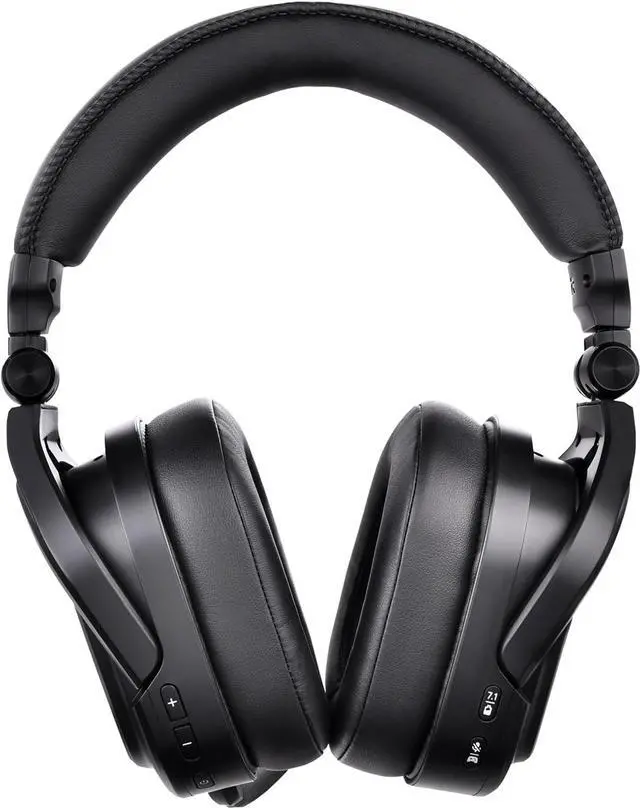 Alt view image 2 of 7 - Thermaltake Argent H5 Wireless Headset, 40MM Hi-Res Drives, Compatible with PC, Xbox One, PS4, Mac, Black GHT-THF-WIECBK-32