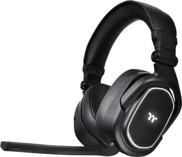 Main image of Thermaltake Argent H5 Wireless Headset, 40MM Hi-Res Drives, Compatible with PC, Xbox One, PS4, Mac, Black GHT-THF-WIECBK-32
