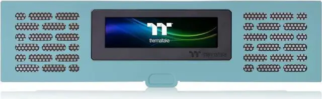 Alt view image 5 of 6 - Thermaltake Tower 200 Series Turquoise LCD Panel Kit, 3.9" LCD Display, Supported by Tt RGB Plus 2.0 Software, AC-067-OOCNAN-A1, 3 Year Warranty