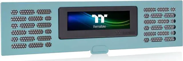 Alt view image 6 of 6 - Thermaltake Tower 200 Series Turquoise LCD Panel Kit, 3.9" LCD Display, Supported by Tt RGB Plus 2.0 Software, AC-067-OOCNAN-A1, 3 Year Warranty