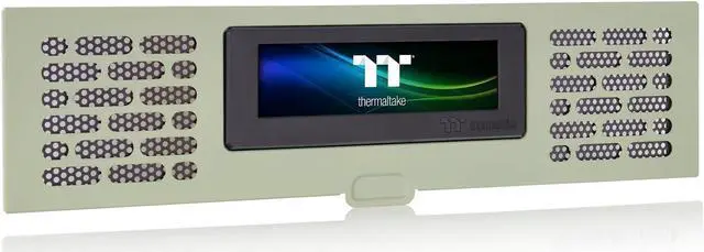 Alt view image 5 of 6 - Thermaltake Tower 200 Series Matcha Green LCD Panel Kit, 3.9" LCD Display, Supported by Tt RGB Plus 2.0 Software, AC-067-OOENAN-A1, 3 Year Warranty