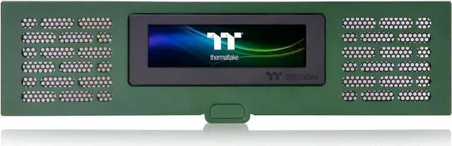 Alt view image 4 of 6 - Thermaltake Tower 200 Series Racing Green LCD Panel Kit, 3.9" LCD Display, Supported by Tt RGB Plus 2.0 Software, AC-067-OODNAN-A1, 3 Year Warranty