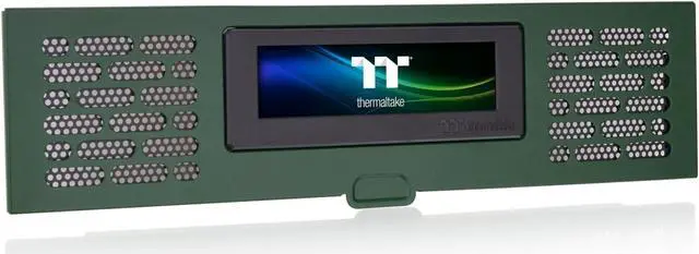 Alt view image 5 of 6 - Thermaltake Tower 200 Series Racing Green LCD Panel Kit, 3.9" LCD Display, Supported by Tt RGB Plus 2.0 Software, AC-067-OODNAN-A1, 3 Year Warranty