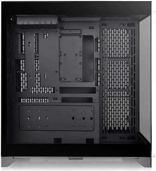 Alt view image 2 of 5 - Thermaltake CTE E660 MX Black Mid Tower E-ATX Case; Supports Hidden Connector MB, Versatile GPU Mounting with Included Riser Cable, Dual Front Panels, CA-1Y3-00M1WN-01