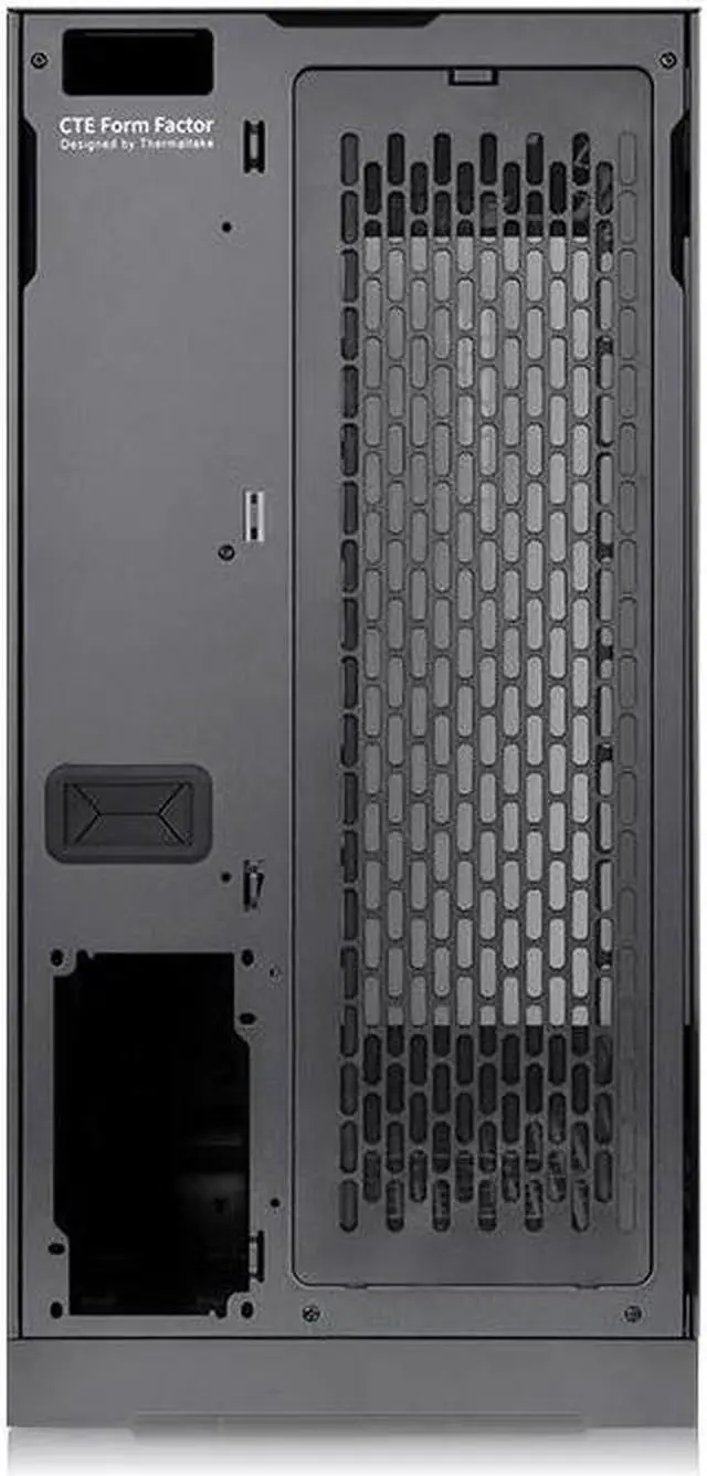 Alt view image 3 of 5 - Thermaltake CTE E660 MX Black Mid Tower E-ATX Case; Supports Hidden Connector MB, Versatile GPU Mounting with Included Riser Cable, Dual Front Panels, CA-1Y3-00M1WN-01