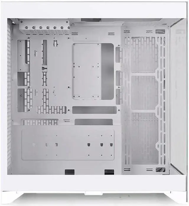 Alt view image 2 of 5 - Thermaltake CTE E660 MX Snow Mid Tower E-ATX Case; Supports Hidden Connector MB, Versatile GPU Mounting with Included Riser Cable, Dual Front Panels, CA-1Y3-00M6WN-01