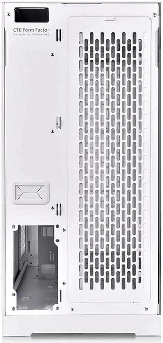 Alt view image 3 of 5 - Thermaltake CTE E660 MX Snow Mid Tower E-ATX Case; Supports Hidden Connector MB, Versatile GPU Mounting with Included Riser Cable, Dual Front Panels, CA-1Y3-00M6WN-01