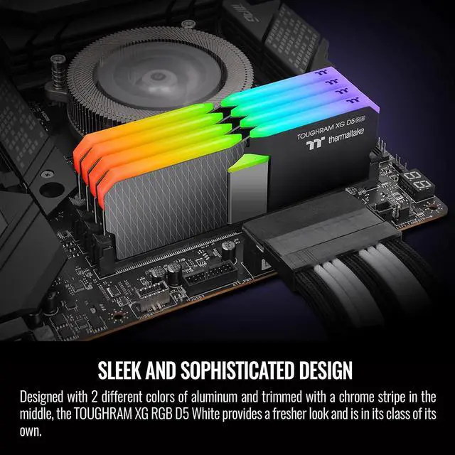 Alt view image 3 of 5 - Thermaltake TOUGHRAM XG RGB D5 32GB (2x16GB) DDR5 6000MT/s C36 Memory, 16 LEDs, RG33D516GX2-6000C36B
