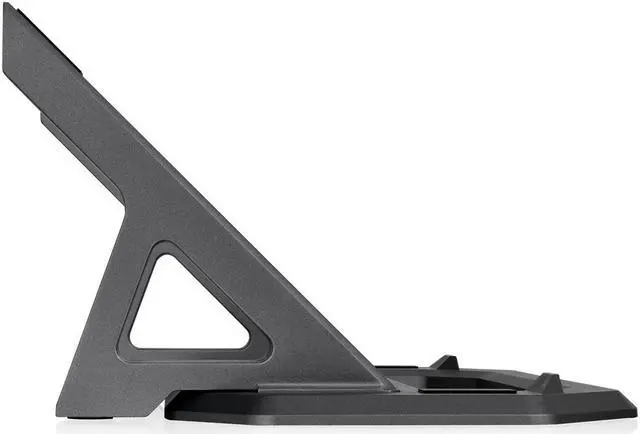 Alt view image 5 of 7 - Thermaltake Tower 600 Series Horizontal Display Chassis Support Stand Black AC-076-ON1NAN-A1