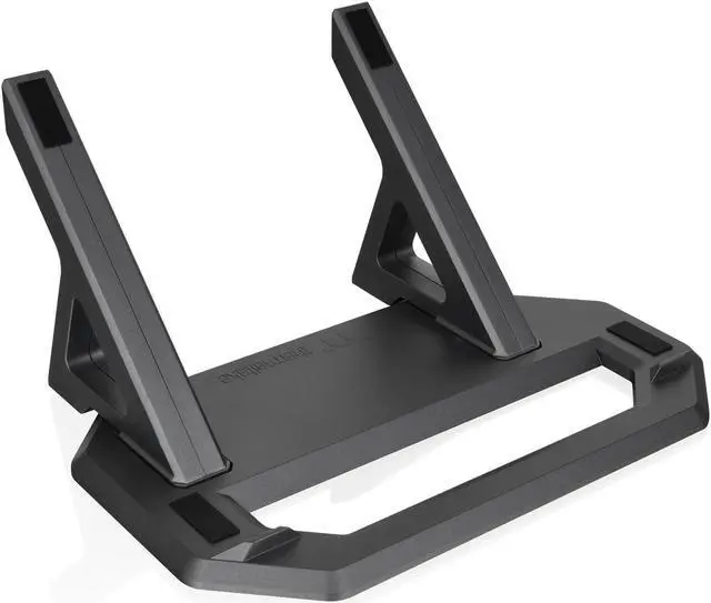 Alt view image 3 of 7 - Thermaltake Tower 600 Series Horizontal Display Chassis Support Stand Black AC-076-ON1NAN-A1