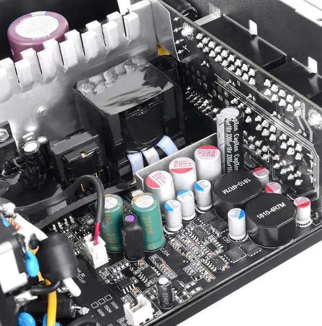 Alt view image 4 of 5 - Thermaltake Toughpower GT 750W ATX 3.1 Standard Power Supply; 80 Plus Gold Efficiency; Smart Zero Fan; Native 300W PCIe 5.1 Connector; PS-TPT-0750FNFAGU-3