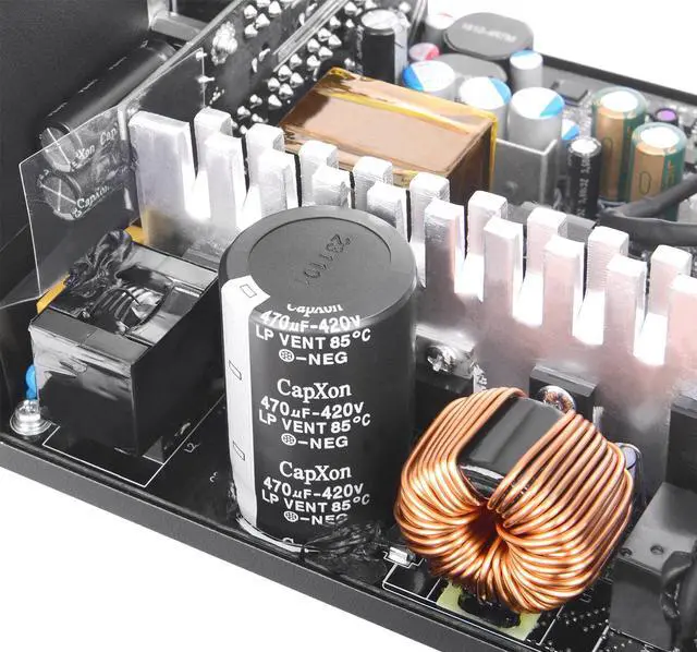 Alt view image 4 of 5 - Thermaltake Toughpower GT 850W ATX 3.1 Standard Power Supply; 80 Plus Gold Efficiency; Smart Zero Fan; Native 450W PCIe 5.1 Connector; PS-TPT-0850FNFAGU-3