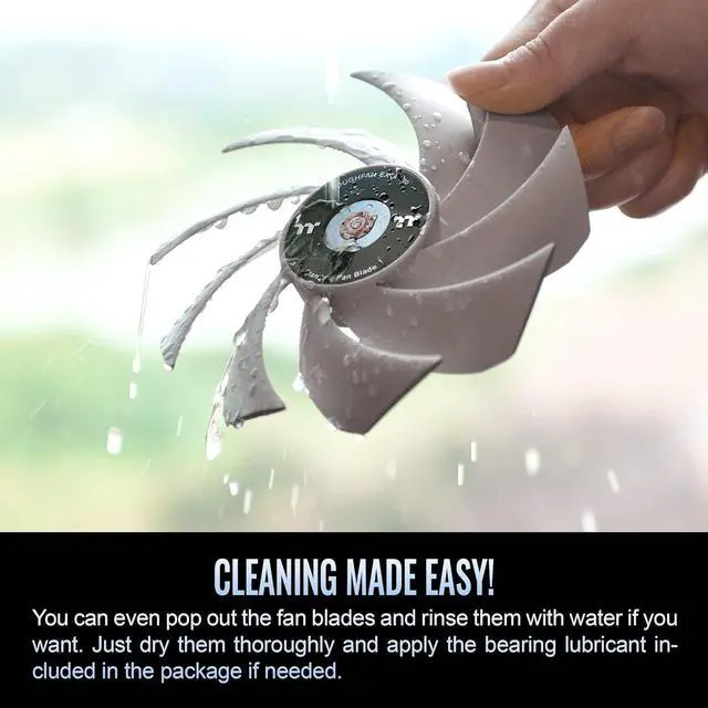 Alt view image 4 of 6 - Thermaltake TOUGHFAN EX14 Pro Snow PC Cooling Fan Magnetic Connection Swappable Fan Blade PWM Controlled 500~2000 RPM Air Flow 119.6 CFM 140mm Case/Radiator Fan (3 Pack) CL-F172-PL14WT-A