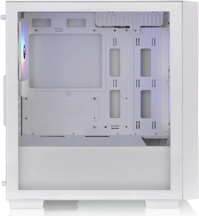 Alt view image 4 of 10 - Thermaltake Versa H16 TG ARGB Snow Micro Tower Chassis CA-1Y8-00S6WN-01