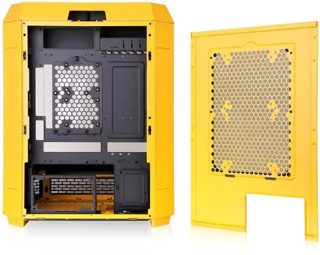 Alt view image 4 of 20 - Thermaltake The Tower 600 Bumblebee Mid Tower Chassis CA1Z100M4WN00