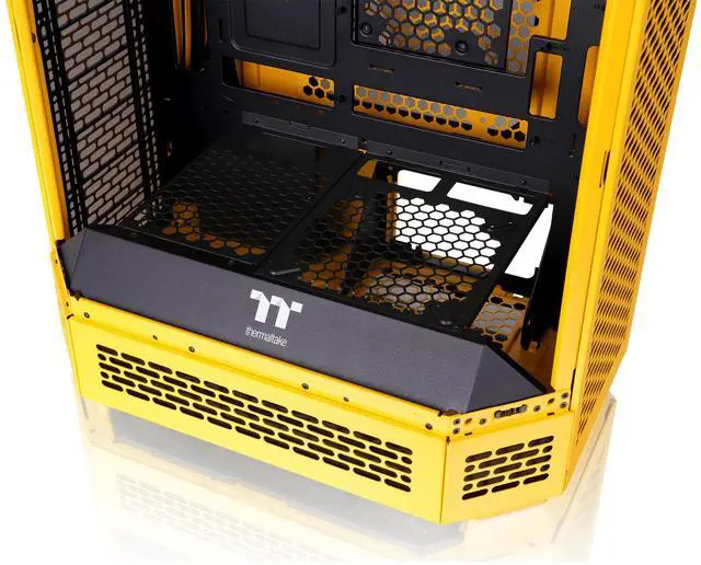 Alt view image 7 of 20 - Thermaltake The Tower 600 Bumblebee Mid Tower Chassis CA1Z100M4WN00