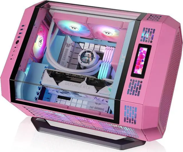 Alt view image 6 of 6 - Thermaltake Tower 600 Chassis Stand Kit; Bubble Pink; AC-076-ONANAN-A1