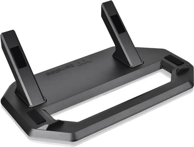 Alt view image 3 of 7 - Thermaltake Tower 300 Series Horizontal Display Chassis Support Stand; Gravel Sand; AC-074-ONLNAN-A1