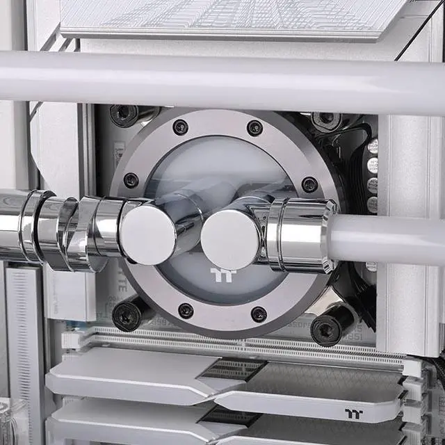 Alt view image 5 of 6 - Thermaltake Pacific F-Pro Hard Tube 16mm OD Compression Chrome G 1/4 Thread DIY LCS Fitting CL-W436-CU16SL-A