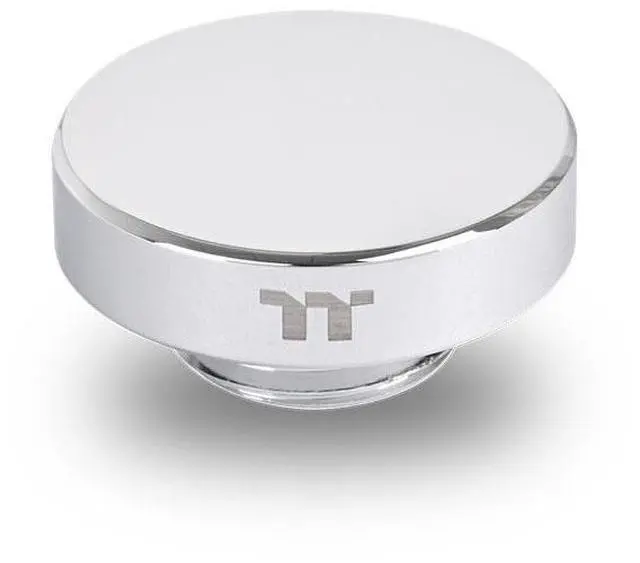 Main image of Thermaltake Pacific F-Pro Stop Plug with O-Ring Chrome G 1/4 Thread DIY LCS Fitting CL-W439-CU00SL-A