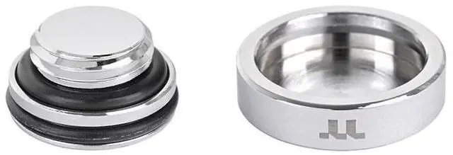 Alt view image 4 of 6 - Thermaltake Pacific F-Pro Stop Plug with O-Ring Chrome G 1/4 Thread DIY LCS Fitting CL-W439-CU00SL-A