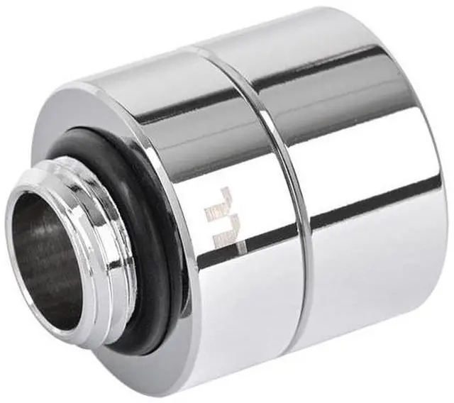 Alt view image 2 of 6 - Thermaltake Pacific F-Pro Female to Male 20mm Extender Chrome G 1/4 Thread DIY LCS Fitting CL-W440-CU00SL-A