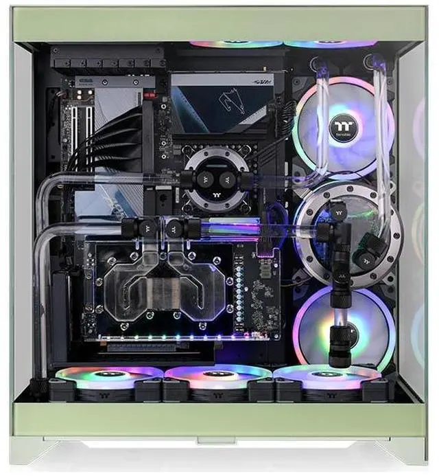 Alt view image 3 of 3 - Thermaltake Pacific PCTG Hard Tube 16mm OD 12mm ID 1000mm 4 Pack CL-W435-PL16TR-A