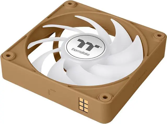 Alt view image 2 of 18 - Thermaltake CT140 EX Reverse ARGB Sync PC Cooling Fan 3 Pack, 500~1800 RPM, 5V Mobo Sync, 16.8 Million Colors 9 LEDs, MagForce 2.0 Connectors, Hydraulic Bearing, Gravel Sand, CL-F228-PL14GS-A