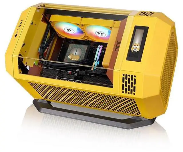 Alt view image 6 of 6 - Thermaltake Tower 250 Chassis Stand; Butter Caramel; AC-078-ONMNAN-A1