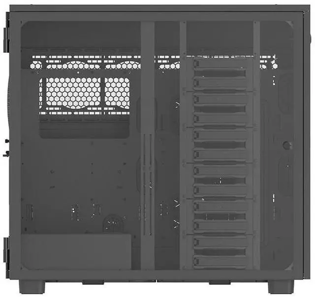 Alt view image 3 of 6 - Thermaltake AX700 TG Super Tower; SSI-CEB/SSI-EEB/XL-ATX/E-ATX; 560mm Radiator Support; 360mm-630mm GPU Clearance; Support for up to 18x 3.5 or 2.5"; Supports 2X 5.25; CA-11B-00F1WN-00