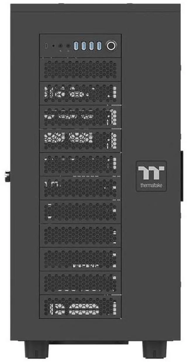 Alt view image 4 of 6 - Thermaltake AX700 TG Super Tower; SSI-CEB/SSI-EEB/XL-ATX/E-ATX; 560mm Radiator Support; 360mm-630mm GPU Clearance; Support for up to 18x 3.5 or 2.5"; Supports 2X 5.25; CA-11B-00F1WN-00