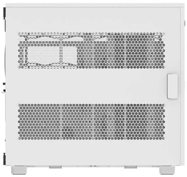 Alt view image 3 of 6 - Thermaltake AX700 Snow Super Tower; SSI-CEB/SSI-EEB/XL-ATX/E-ATX; 560mm Radiator Support; 360mm-630mm GPU Clearance; Support for up to 18x 3.5 or 2.5"; Supports 2X 5.25; CA-11B-00F6NN-00