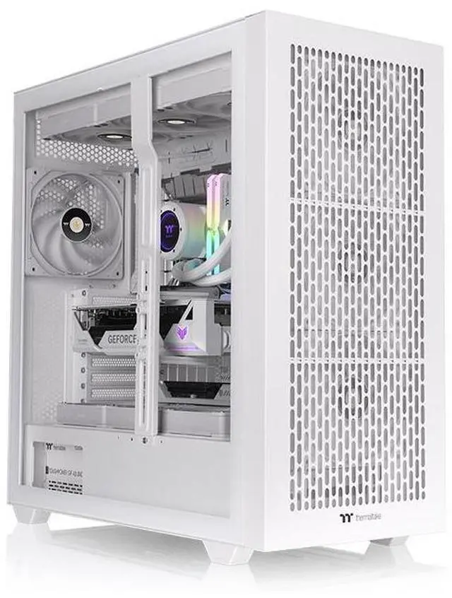 Main image of Thermaltake AX500 Snow TG Full Tower; 4x140mm CT Fans Included; SSI-EEB/SSI-CEB/E-ATX; 420mm Radiator Support; 460mm GPU Clearance; Supports up to 5X 3.5 or 6X 2.5; Hidden Connector; CA-11D-00F6WN-00