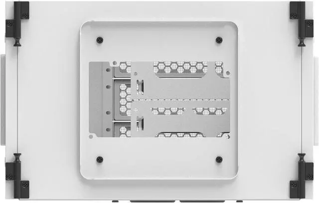 Alt view image 2 of 6 - Thermaltake AX100 Snow Pedestal; for use with AX700 Chassis; 560mm Radiator Support; Mounting for up to x8 120mm or 140mm Fans; Support for up to 8X 3.5 or 2.5" Drives; CA-11C-00D6NN-00