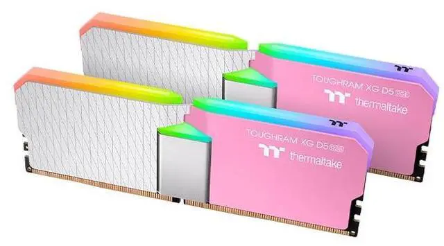 Main image of Thermaltake TOUGHRAM XG RGB D5 Bubble Pink 32GB (2x16GB) DDR5 6000MT/s C36 Memory, 16 LEDs, RG40D516GX2-6000C36B