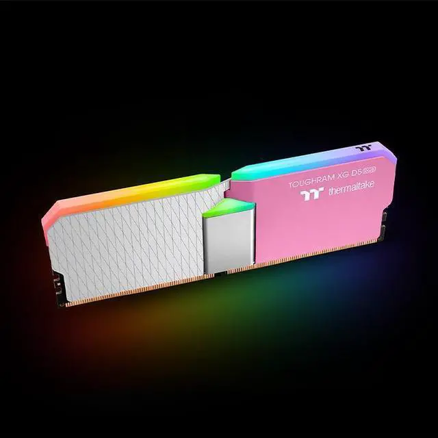 Alt view image 4 of 6 - Thermaltake TOUGHRAM XG RGB D5 Bubble Pink 32GB (2x16GB) DDR5 6000MT/s C36 Memory, 16 LEDs, RG40D516GX2-6000C36B