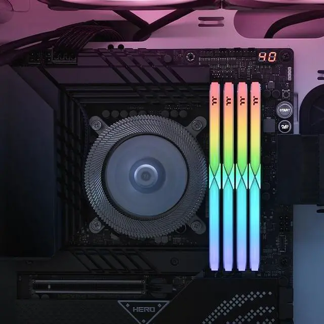 Alt view image 6 of 6 - Thermaltake TOUGHRAM XG RGB D5 Bubble Pink 32GB (2x16GB) DDR5 6000MT/s C36 Memory, 16 LEDs, RG40D516GX2-6000C36B
