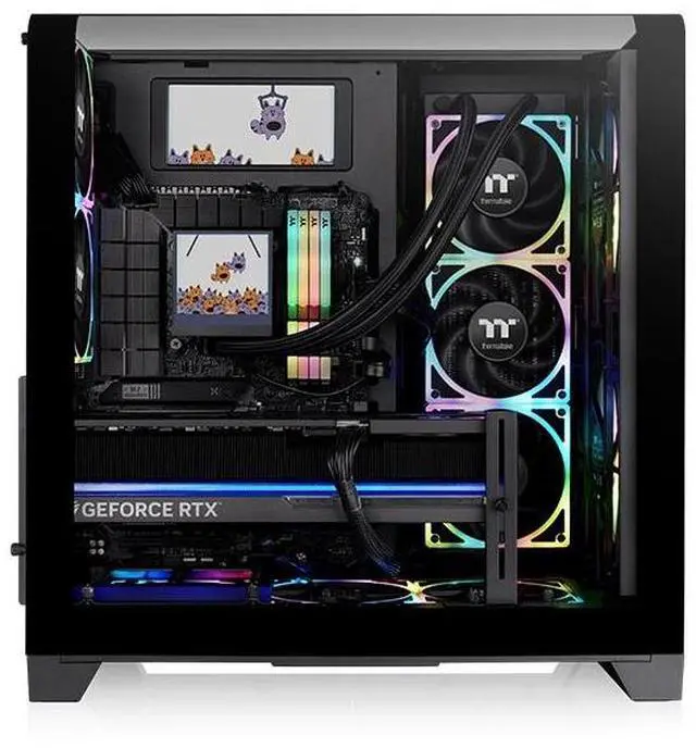 Alt view image 5 of 6 - Thermaltake 6.0 Inch LCD Screen Kit; 1480x720p; TTRGBPlus 3.0 Supported; Type-C to USB (9-Pin); Standalone; Black; AC-079-OO1NAN-A1