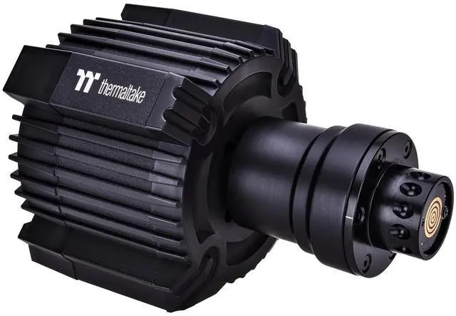 Alt view image 5 of 6 - Thermaltake G6 Direct Drive Racing Wheel and Pedals Bundle; for PC; 6Nm Direct Drive; Compatible with Simulator Cockpit or Desk; Microfiber Leather Wheel; Hall Effect Pedals; Black; GRB-G6D-DGT3BB-01