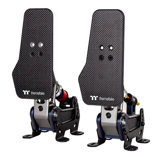 Alt view image 2 of 6 - ThermaltakeXRP-L1 Loadcell Pedal Set for TT Racing Ecosystem; Black; GPL-XRP-SL2ABB-01