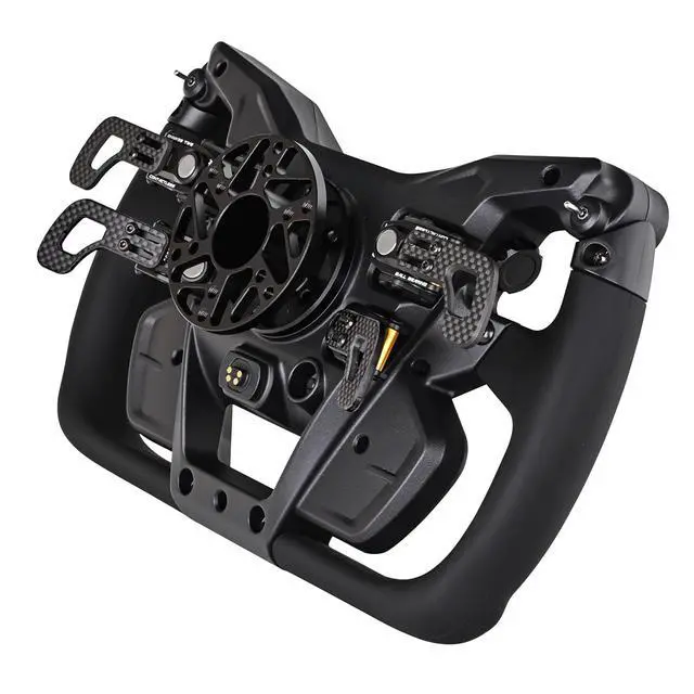 Alt view image 5 of 6 - Thermaltake XRW-G1 GT Steering Wheel for TT Racing Ecosystem; Black; GSW-XRW-FDCRBB-01