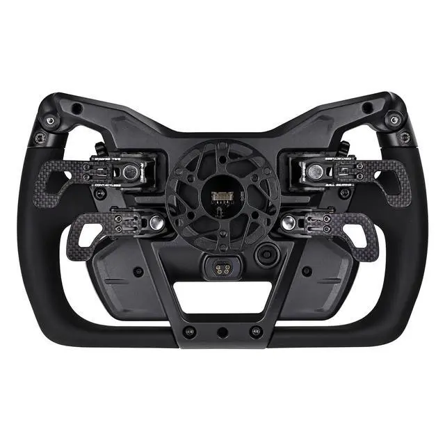 Alt view image 4 of 6 - Thermaltake XRW-G1 GT Steering Wheel for TT Racing Ecosystem; Black; GSW-XRW-FDCRBB-01