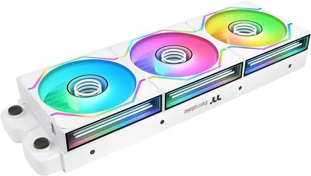 Alt view image 5 of 12 - Thermaltake SWAFAN 120 EX Infinity ARGB White Infinity Mirror Hub and Frame PC Cooling Fan CL-F265-PL12SW-A