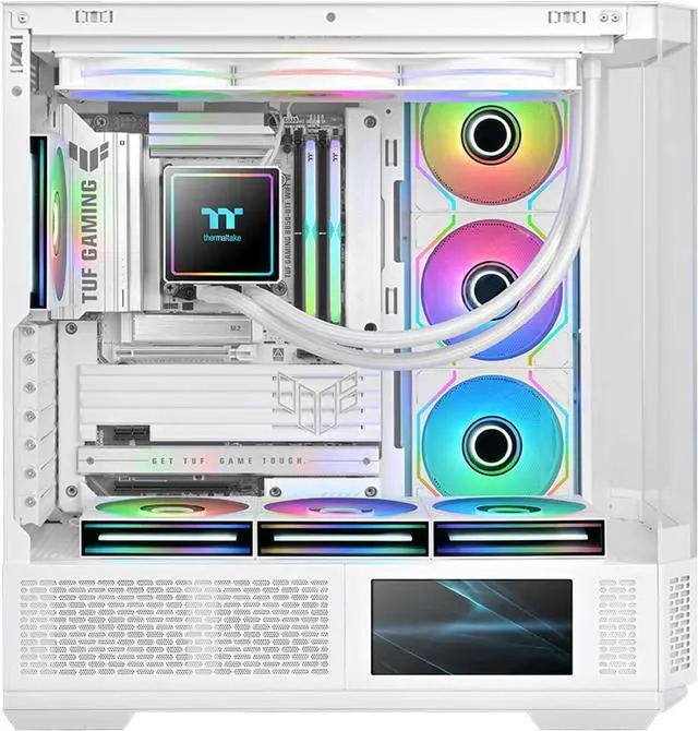 Alt view image 7 of 12 - Thermaltake SWAFAN 120 EX Infinity ARGB White Infinity Mirror Hub and Frame PC Cooling Fan CL-F265-PL12SW-A