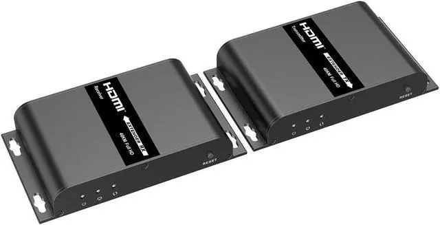 Alt view image 3 of 8 - Up to 40Km, 1080P@60Hz HDMI Extender with Loop-out over Single-mode Optical Fiber SFP-GE-BIDI-40KM-T1550/R1310-LC SFP SMF Support IR Remote LKV378A-V4.0