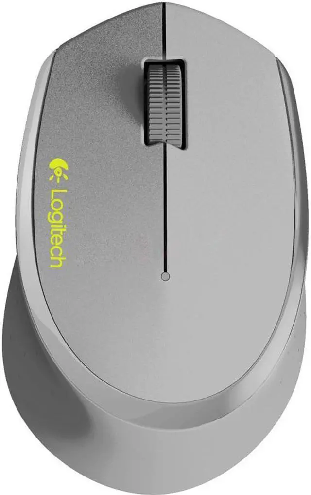 Alt view image 2 of 4 - Logitech M275 2.4GHz USB RF Wireless 1000dpi Right Hand Optical Sensor Mouse-Gray