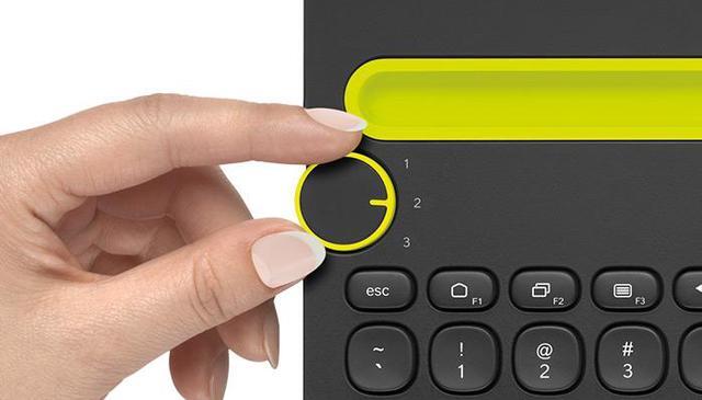 Alt view image 7 of 10 - Logitech K480 Bluetooth Multi-Device Mini Wireless Desk Keyboard for Computer,Tablet and Smartphone-Black/White