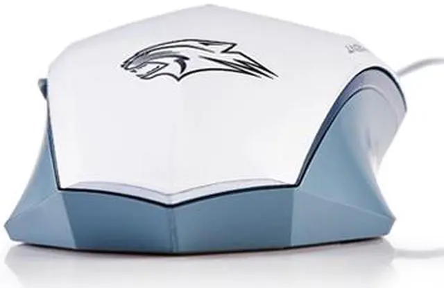Alt view image 4 of 7 - Dare-U 2000DPI 7-Programmable Keys LED Backlight(4-Colors) USB Wired Advanced Ambidextrous Wrangler Gaming Mouse-White